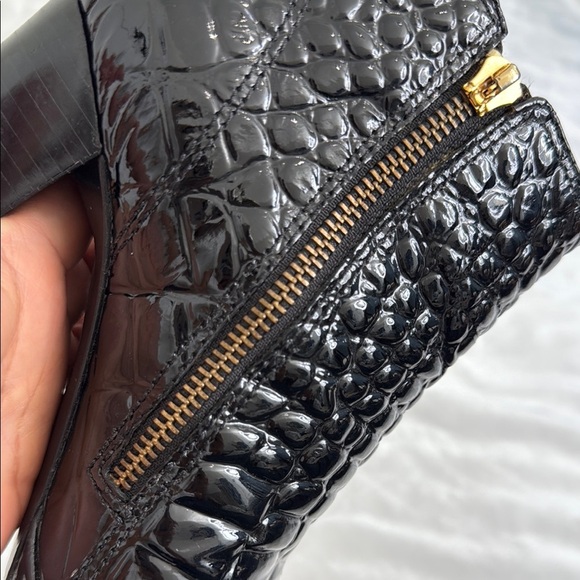 TORY BURCH BOOTIES | SIZE 6 | Elegant Black Ankle Boots | Leather - Picture 14 of 15